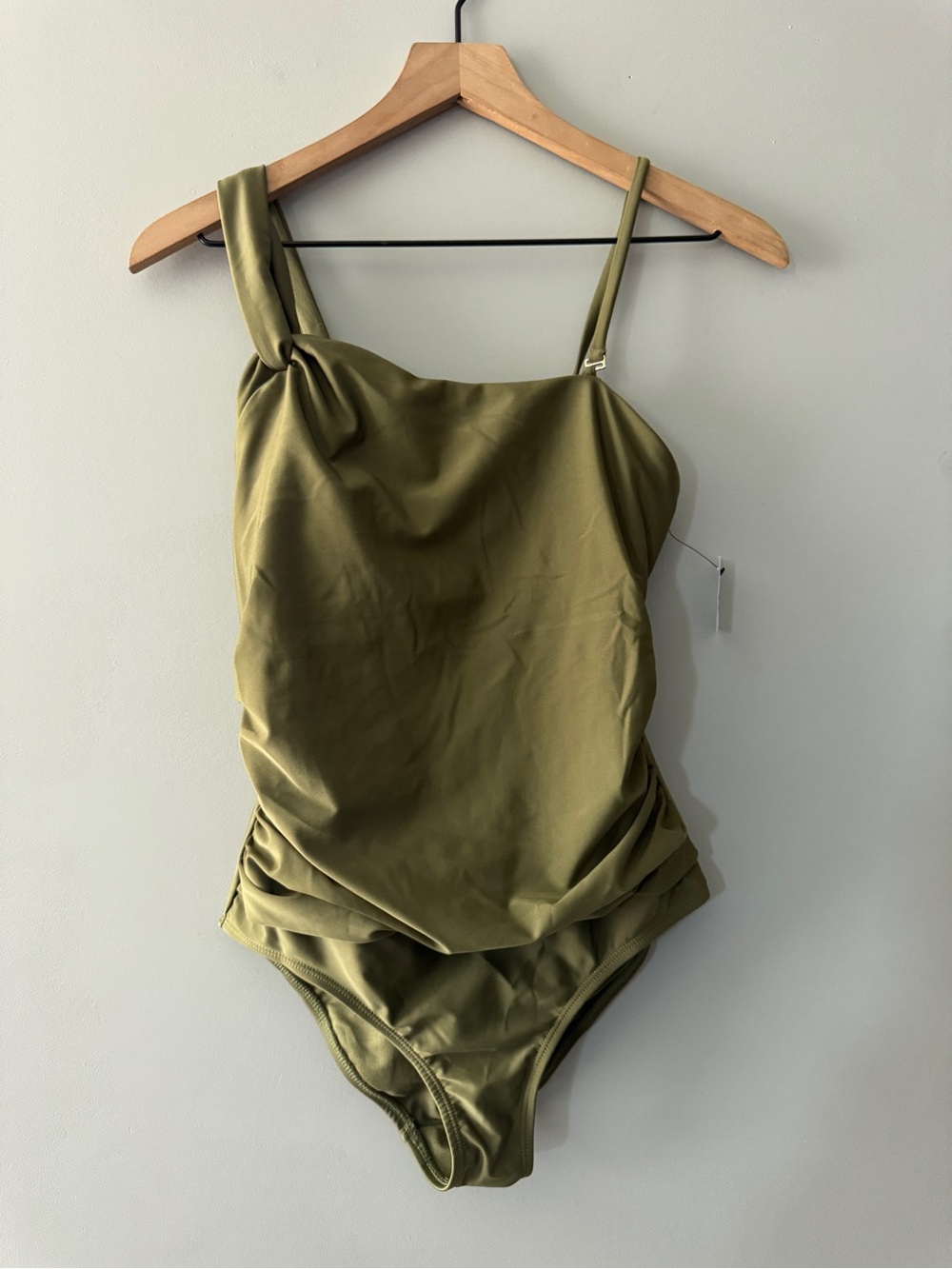 Island Waves | Army green one piece swimsuit | S